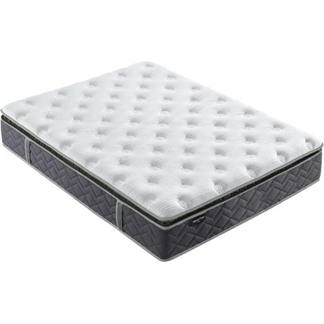 Matelas 180 x 200 cm hybride ressorts ensachés et mousses – SPIRIT (1/5)