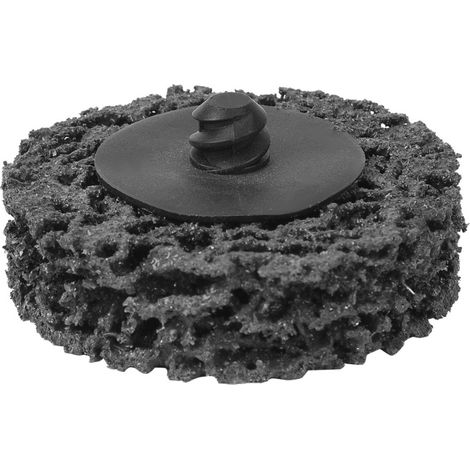 Beyamis Disque polissage 50mm – polyéthylène, verrouillage rouleau, noir (1/5)