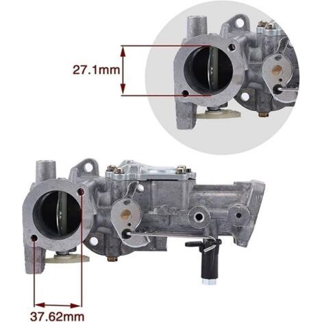 NALOOKAMIC Carburateur de tondeuse Pour Briggs Stratton 692784 495951 490533 495426 carburateur avec étincelle pour joint de bougie 498298 carburateur 491588S 491588 filtre à Air (1/4)