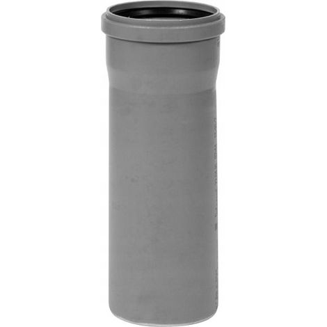 TUBO DE PP 110X2.7 GRIS 50CM 934 1 unidad.