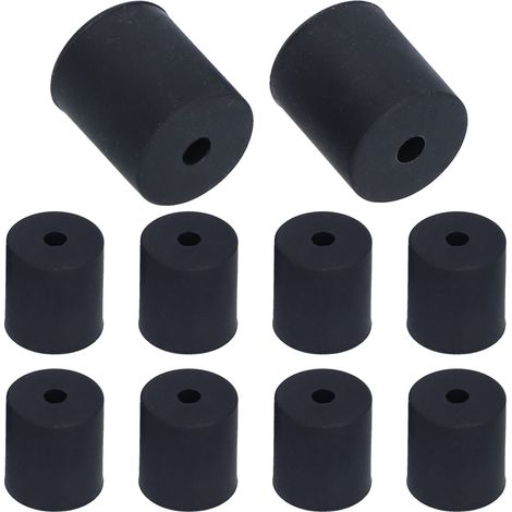 Lot de 10 supports de plateau chauffant en silicone, butées stables, pour imprimante 3D, plateforme de nivellement, 18 mm (1/5)