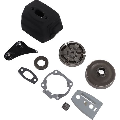 Pot d'échappement pour tronçonneuse, silencieux, accessoire de tambour d'embrayage pour Husqvarna 55 51 50 (1/5)