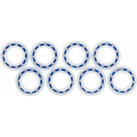 Jeu de 8 roulements à billes pour robot nettoyeur de piscine Polaris 280 180 C60 C-60 roues (1/5)
