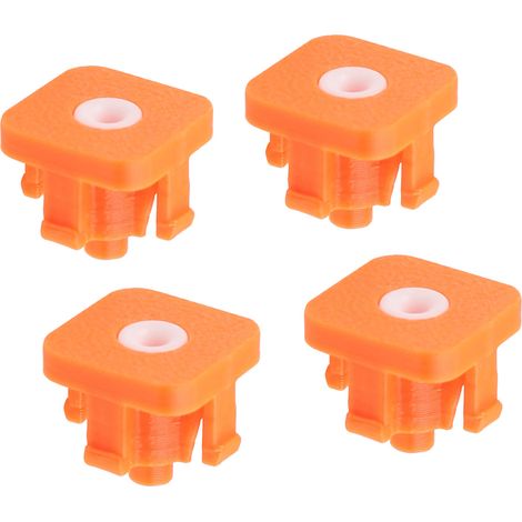 Lot de 4 entrées de filament en céramique compatibles avec l'imprimante 3D Kobra 3/S1C. Protection haute dureté pour le port d'alimentation AMS Guard. (1/5)