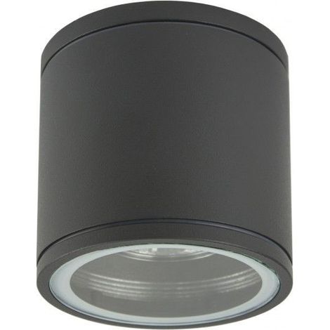 Spot plafond extérieur SU-MA Adela anthracite GU10 IP54 (1/2)