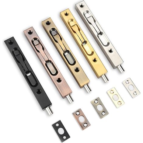 Verrou de porte dissimulé en acier inoxydable 4, 6, 8 et 10 (1/5)