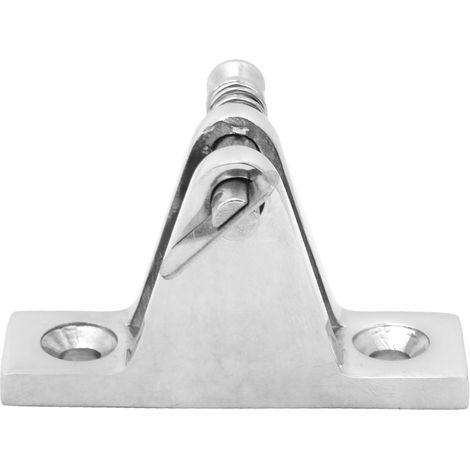 Charnière de pont bateau 60 x 18 mm, montage en acier inoxydable, quincaillerie marine robuste (1/5)
