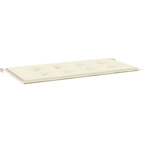 Cuscino per Seduta Cuscino per Panca Crema 120x50x3 cm in Tessuto Oxford (1/5)