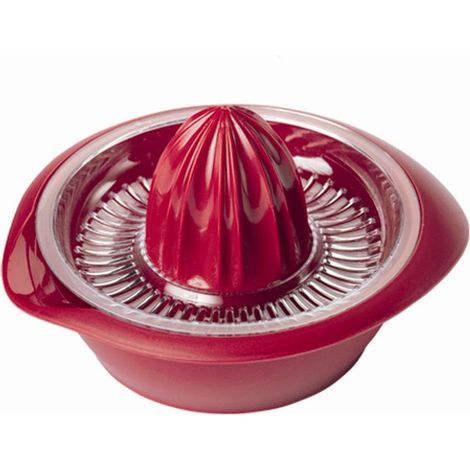 Zitrus- und Orangenpresse "Limetta" 16,5 cm, rot (1/2)