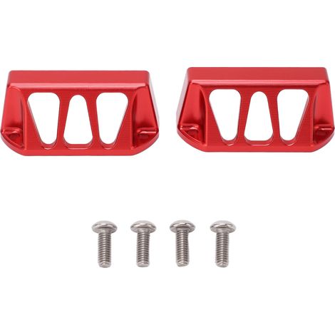 Protecteur De Servomoteur - En Alliage D'aluminium - Pour Voiture Télécommandée 1/10 - Compatible E Revo Slayer Pro CR01 - Lot De 2 (1/5)