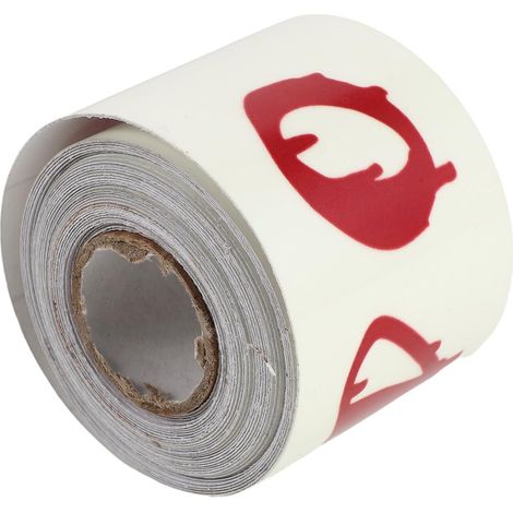CCYKXAPhosphorescent Halloween Adhesive Tape in PP for Garden Decorations, Enhanced Safety and Self-Adhesive Use, for Parties and Warnings (1/5)