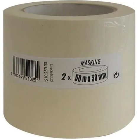 Cinta adhesiva 3m masking tape pack 2 50 mm 50 m