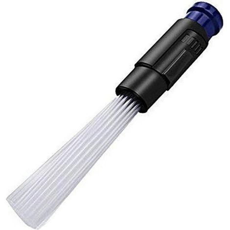 Embout Aspirateur Passe Partout, Brosse Accessoires Aspirateur pour Air Vents, Tiroirs, Voiture (1/5)