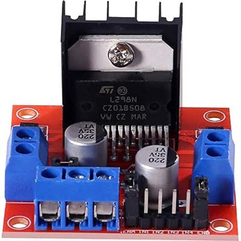 4 modules de commande de moteur pas à pas CC à double pont en H L298N compatibles Arduino (1/4)