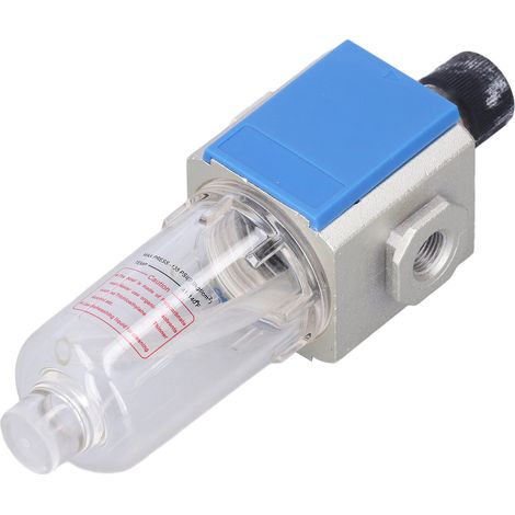 Filtre à air compresseur avec séparateur eau-huile 0.05-0.9Mpa 75CC et lubrificateur intégré pour système pneumatique PT1/8