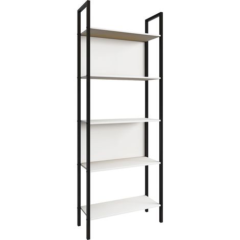 Métal Support Shelf Hêtres Flakos 5x 165x62x24 - VCM (1/5)