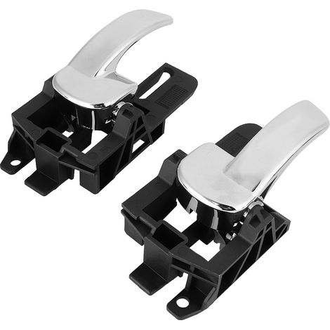 Kit 2 poignées intérieures de porte gauche/droite pour Nissan Tiida 06-13, référence 51218243617 51218243618 (1/5)