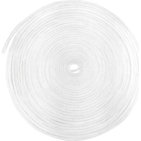 Staubschutzbürste, 4 mm Borsten, 11 m, weiß