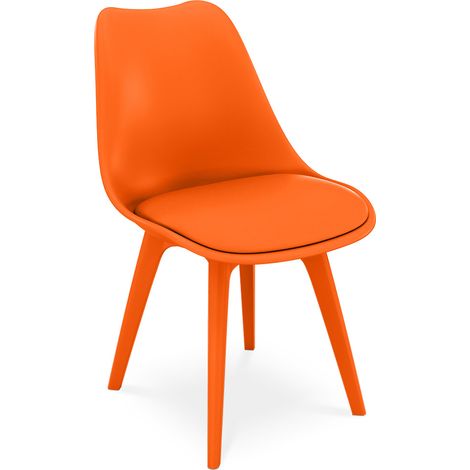 Esszimmerstuhl - Skandinavischer Stil - Denisse Orange