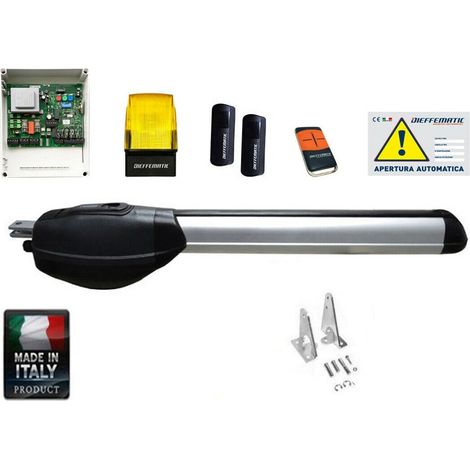 Kit 1 Anta Per Cancello Battente 230v Finecorsa Elettrici Apertura Chiusura