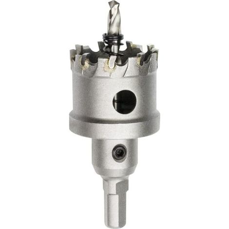 Foret de Scie Cloche en Métal, Coupeur de Trou de Dents en Carbure de Tungstène pour Tle D'acier Inoxydable, Métal, Alliage, Fer, Bois (35mm) (1/5)