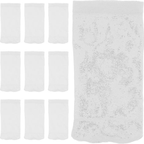 Kit d'écumoires pour le nettoyage du filtre de piscine, 20 pièces, blanc (1/4)