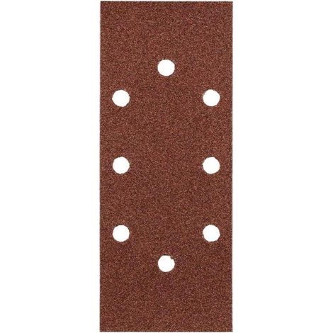 KWB lija rectangular gr-60 93x230 mm 8 agujeros  49818206 , Lija rectangular GR-60 93 x 230 mm 8 agujeros (pack 10) – ref. 49818206, un consumible de lijado diseñado para trabajos