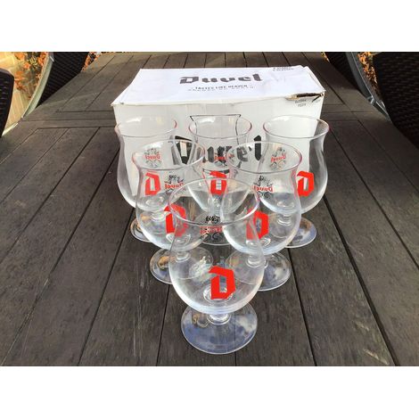 Boîte de 6 verres Duvel - Collection « L’Art de Servir » - 33 cl