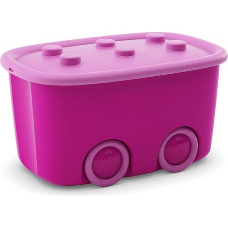 Keter CONTENITORE FUNNY BOX 58X39XH32CM ROSA (1/4)