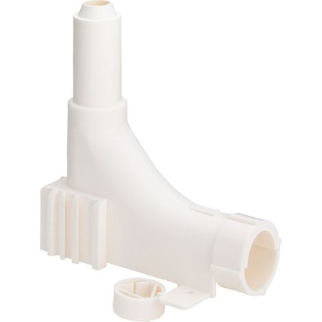 Viega Rohrführungsbogen 1072.3 in 14-16mm Kunststoff weiss RAL 9010 (1/2)