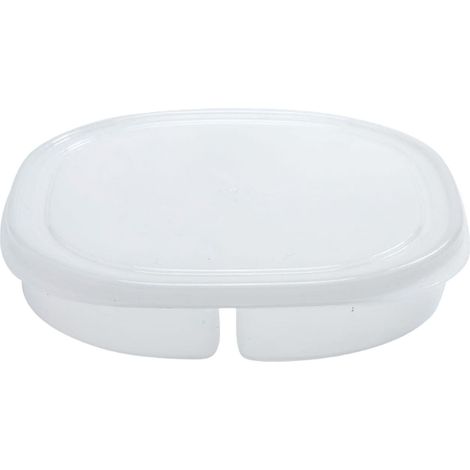 Boîte De Rangement Réfrigérateur - Quatre Compartiments - PP Transparent - Pour Oignons Ail Légumes Viande - 1 Pièce (1/5)