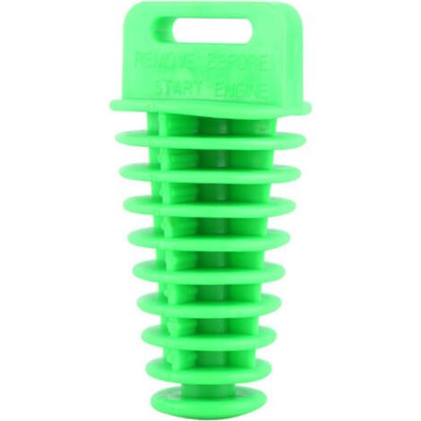 Bouchon de silencieux d'échappement moto Dirt Bike ATV Quad 2 4 temps silencieux tuyau d'échappement silencieux bouchon de lavage(vert) (1/3)