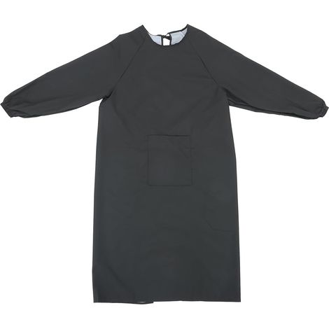 Tablier imperméable à manches longues et le barbecue, tablier de chef ajustable, résistant à l'huile et couvrant entièrement, pour hommes et femmes (1/5)