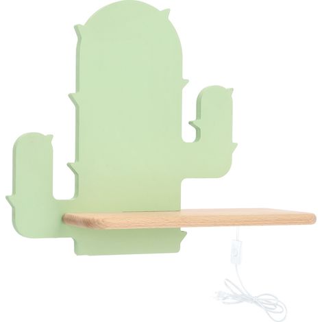 Applique Candellux Cactus verde legno LED 4W 4000K (1/4)