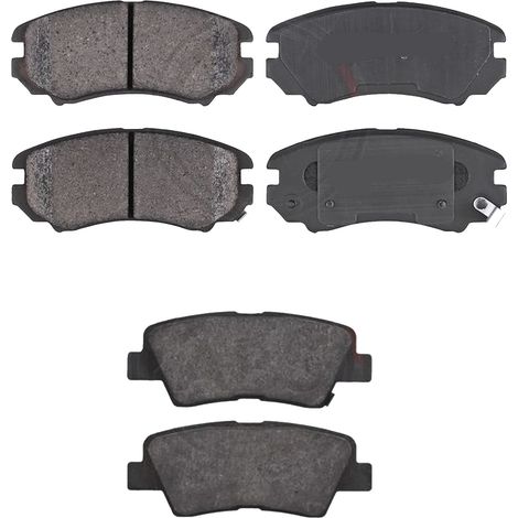 KIT PASTIGLIE FRENO ANTERIORI E POSTERIORI compatibile con KIA STINGER (CK) / PASTIGLIE FRENANTI AUTO OEM P30108,P30063 P30104 / SOSTITUZIONE DIRETTA / BASSA POLVERE / SILENZIOSO