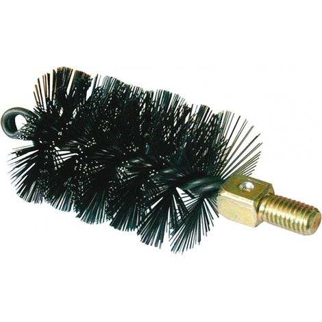 Scovolo Tondo per pulizia Canna Fumaria Stufa Camino - Attacco 1/2 - Dado 12 MA - Ø16 cm