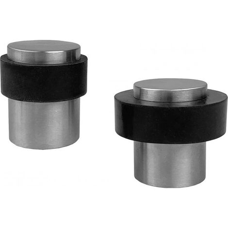 Edelstahl Türstopper Türpuffer Bodentürstopper zur festen Bodenmontage (1/4)