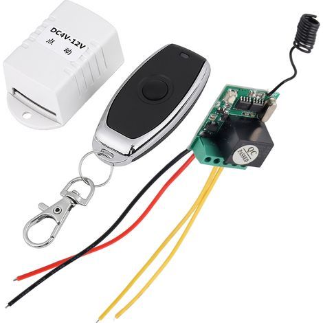 Télécommande de relais, récepteur de signal fort, commutateur CC, commande sans fil pour camion, bateau, automobile (1/5)