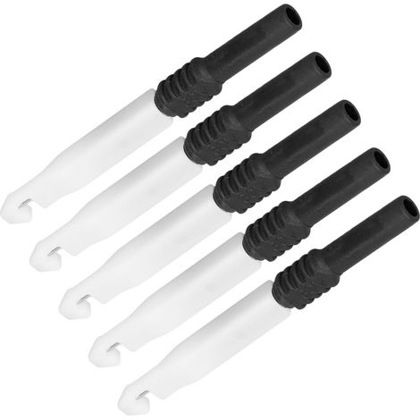 5 Pièces Pointes de Test 0.7mm avec Manchons - Kit de Sondes pour Multimètre - Accessoires de Mesure Électrique (1/5)