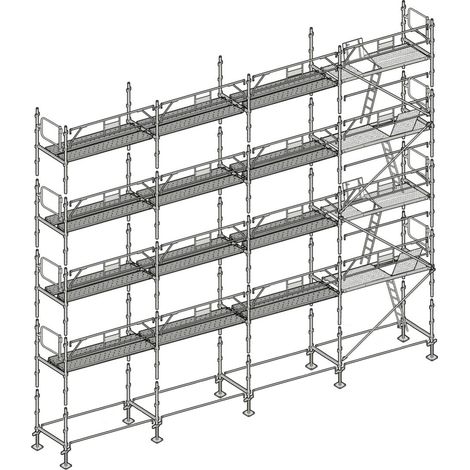 Échafaudage Altrad Façadier 130 m²