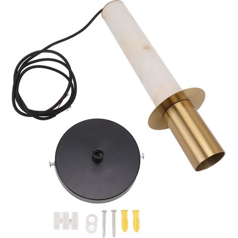 nordique E27 E26 douille effet marbre lustre LED décoratif (1/5)