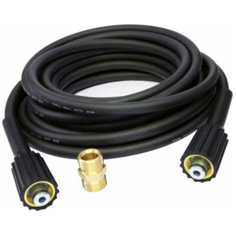 10 M Karcher Rallonge Tuyau Serie K Nettoyeur Haute Pression Tuyau M22 Connecteur Femelle A Male (1/5)
