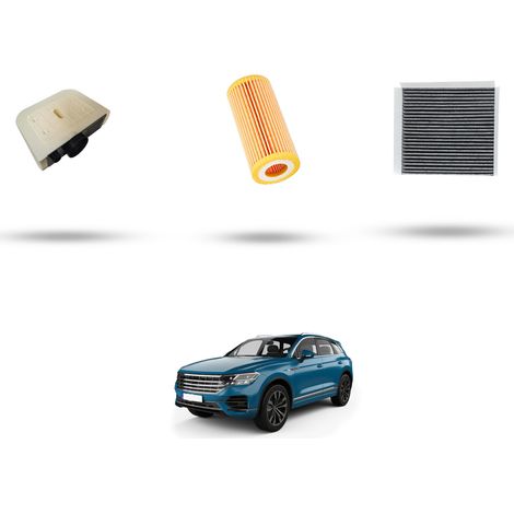 Kit tagliando 3 filtri compatibile con Vw Touareg III 2.0 TSI (CR) 185Kw dal 2018 (1/4)