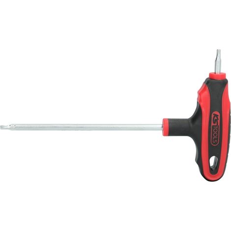 KS Tools T-Griff-TX-Winkelstiftschlüssel,Bohrung, TB10