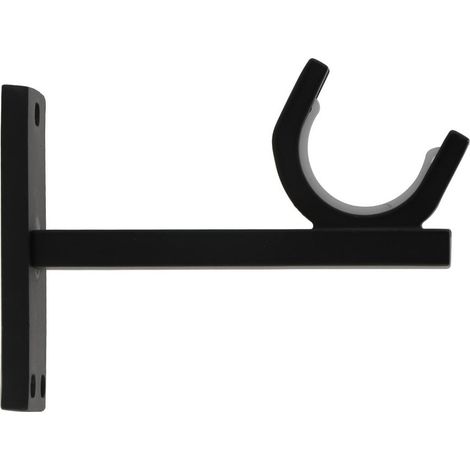 Soporte para barra de cortina Atelier, 28 mm, negro mate, MOBOIS MOBOIS (1/3)