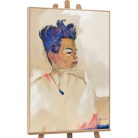 Gemälde Schiele Rahmen Eichefarben 120x80 cm (1/5)