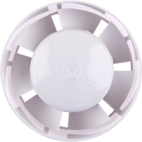 Kanalventilator Ø 100 mm, 230 V, 14 W, 106 m³/h, 37 dB, weiß, mit Euroflansch, 100VKO