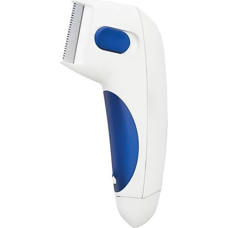 Peigne à puces électrique pour animaux de compagnie outil dissolvant de courant fort pour chats chiens détecteur de puces rechargeable 26x17,5x5cm (1/5)