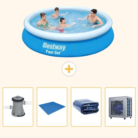 Bestway Bestway Fast Set Ronde - 366x76 cm - 5-pièces S278 (1/5)