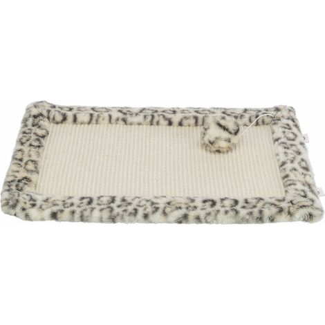 Kratzmatte - TRIXIE - LEO - 55 x 35 cm - Creme mit Leopardenmuster